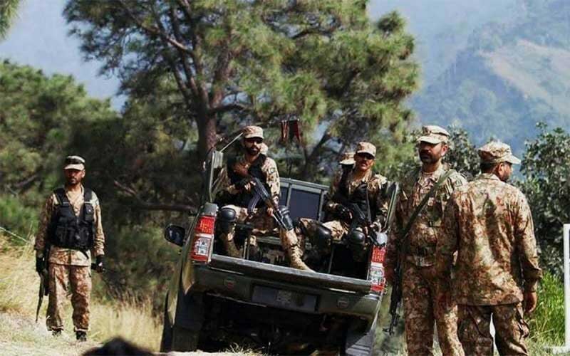Security forces kill five terrorists in two KP IBOs