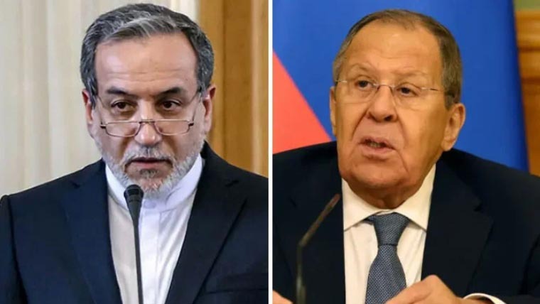 ایرانی اور روسی وزرائے خارجہ کی ٹیلیفونک گفتگو، امریکا ایران معاہدے پر تبادلہ خیال